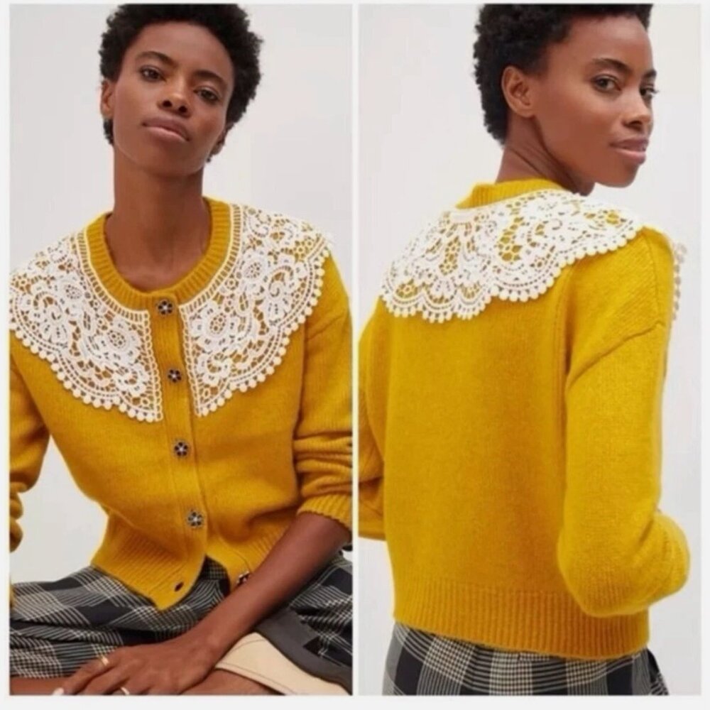 Maeve Lace Cardigan Size Small